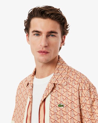 Straight Cut Monogram Shirt