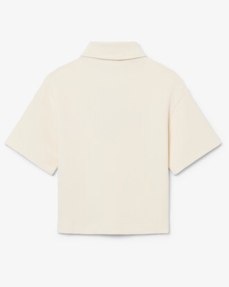 Oversized Piqu&eacute; Polo Shirt   