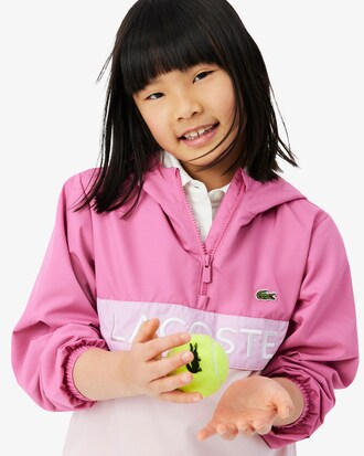 Unisex Hooded Diamond Taffeta Windbreaker