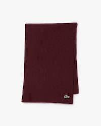 Ribbed Wool Scarf