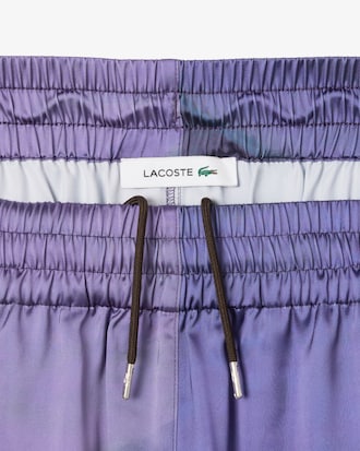 Oversized Landscape Print Pants