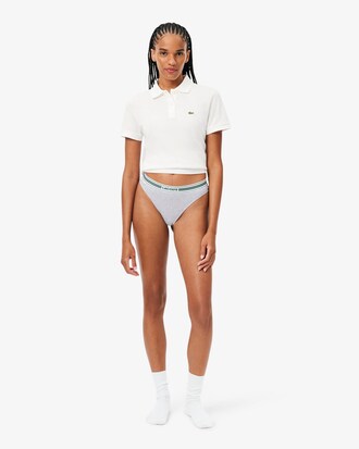 Stretch Cotton String Briefs