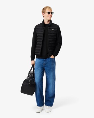 Water-Repellent Puffed Vest