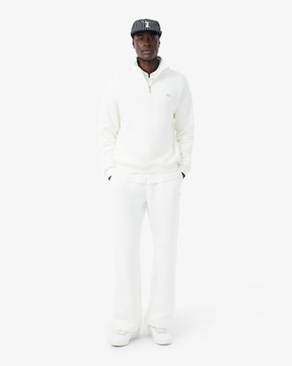 Striped Embroidered Cotton Twill Cap