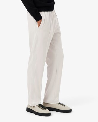 Trim Accent Piqu&eacute; Sweatpants