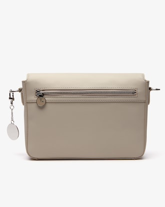 Women's Daily Classic Coated Piqu&eacute; Canvas Clasp Shoulder Bag