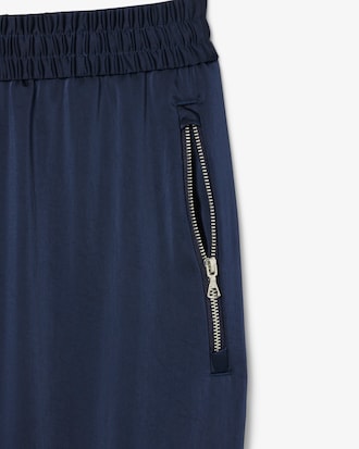 Fluid Zipped Pocket Pants
