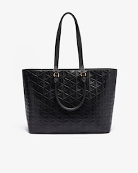 Maheki Embossed Leather Tote