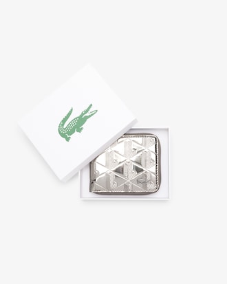 The Blend Silver Zipped Billfold