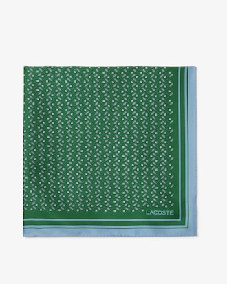 Runway Print Silk Square