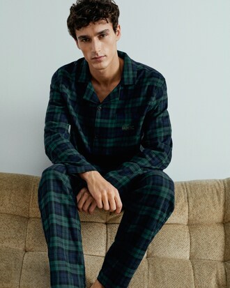 Plaid Flannel Pyjama Set