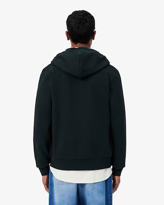 Classic Fit Zipped Fleece Sweatshirt