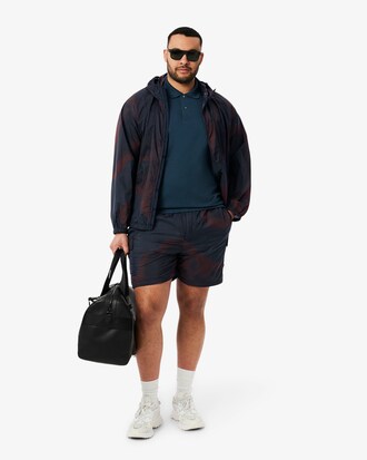 Ombré Print Nylon Cargo Shorts