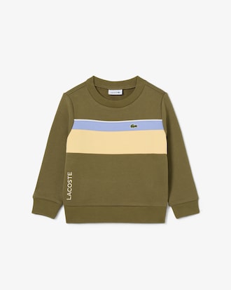 Colour-Block Fleece Sweatshirt