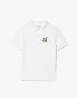 Lacoste x Club Med Piqué Badge Polo Shirt