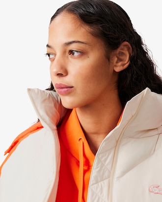 Short Oversized Hooded Puffed Jacket