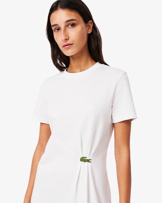 Draped T-shirt Dress