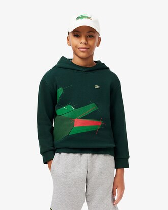 Crocodile Graphic Hoodie