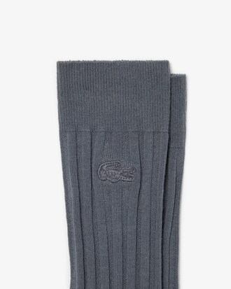 Ribbed Cotton Socks