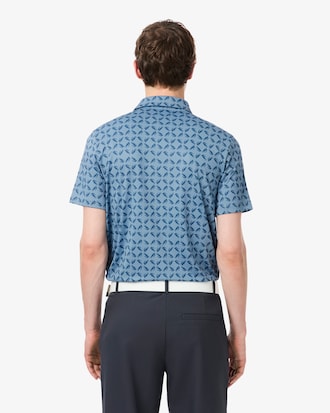 Regular Fit Printed Golf Polo Shirt