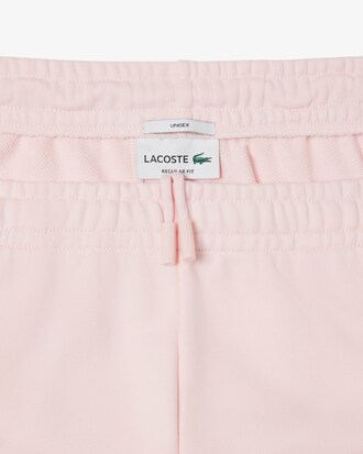 Printed cotton fleece shorts