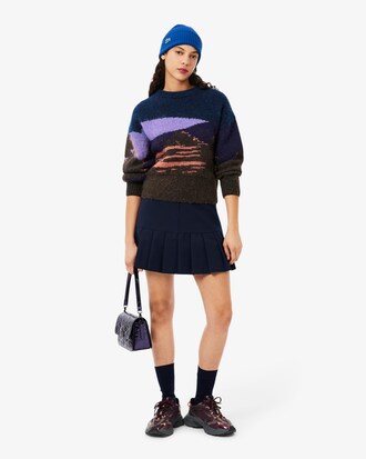 Landscape Jacquard Wool Sweater