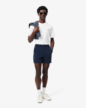 Regular Fit Piqué Shorts