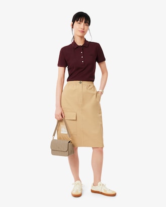 Maheki Embossed Leather Shoulder Bag