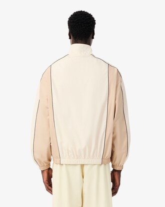 Colour-Block Water-Repellent Track Jacket