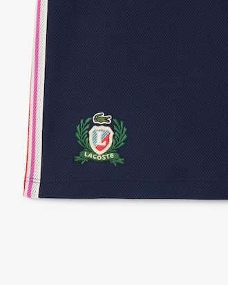 French Made Textured Piqué Skirt