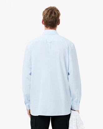 Relaxed Fit Shirt With Crocodile Badge