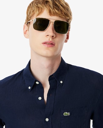 Regular Fit Linen Shirt