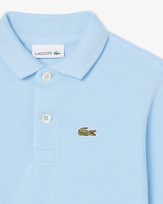 Long Sleeved Petit Piqu&eacute; Polo Shirt