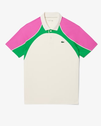 Ultra Dry Colour-Block Tennis Polo Shirt
