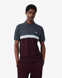 Classic Fit Colour-Block Petit Piqu&eacute; Polo Shirt
