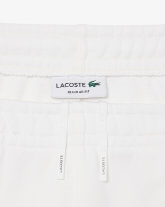 Regular Fit Logo Stripe Fleece Shorts