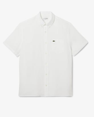 Short Sleeved Linen Shirt