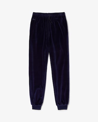Women's Fitted Leg Bottoms Velour Terrycloth Urban Sweatpants