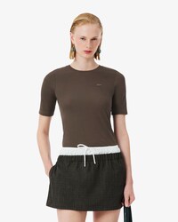 Runway Silk Piqu&eacute; T-shirt