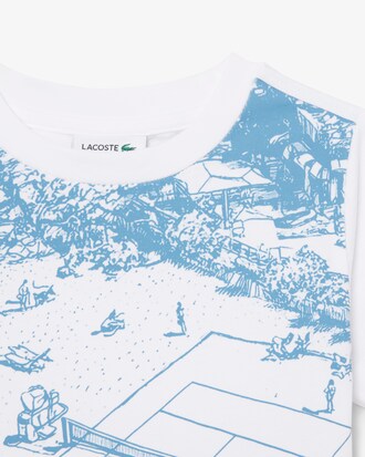 Tennis Print Jersey T-shirt