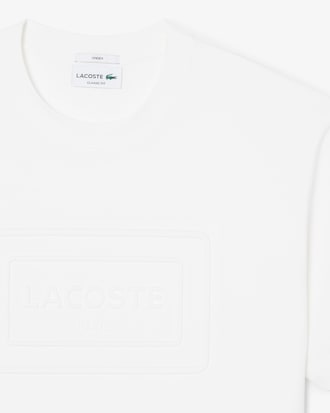 Embossed Branding Cotton T-shirt