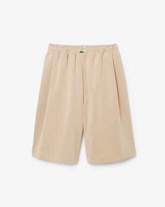 Runway Oversized Satin Bermuda Shorts