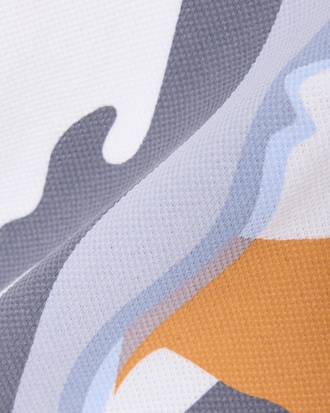 Printed Cotton Polo Shirt