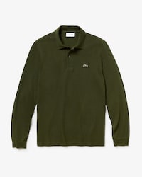 Classic Fit Long Sleeved L.12.12 Polo Shirt