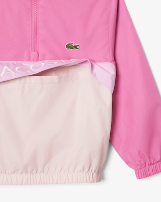 Unisex Hooded Diamond Taffeta Windbreaker
