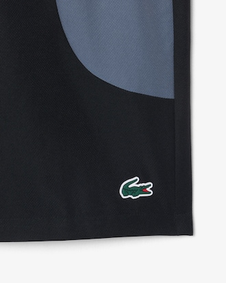 Water-Repellent Colour-Block Sport Shorts
