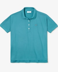 Women's Lacoste Relax Fit Flowing Stretch Cotton Piqu&eacute; Soft Polo Shirt