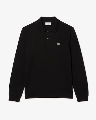 Classic Fit Long Sleeved L.12.12 Polo Shirt