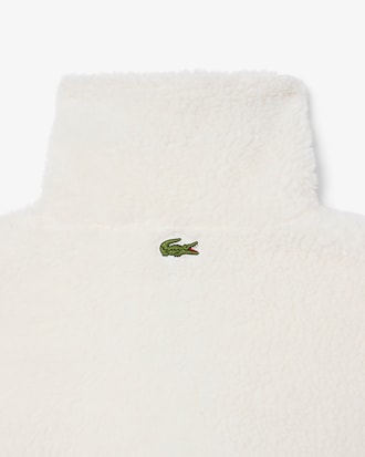 High Neck Oversized Fleece Sweatshirt