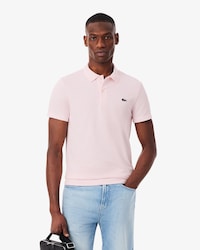 Regular Fit Cotton Blend Polo Shirt